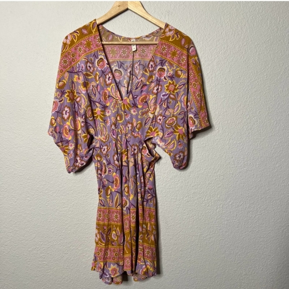 SPELL Lolita Mini dress w Stylish Cut-Out size small - Picture 10 of 12